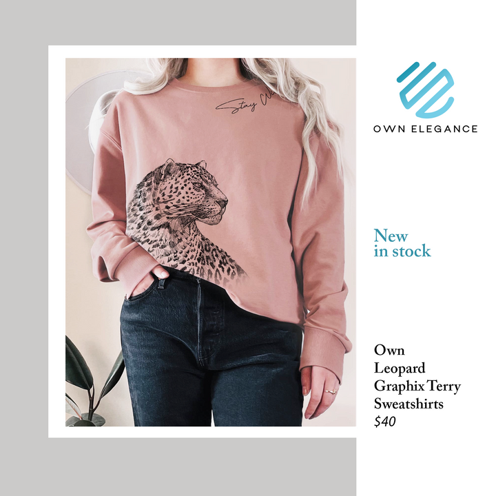 Leopard Graphics Sweatshirts