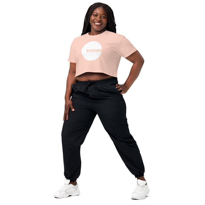 Own Believe Women’s crop top