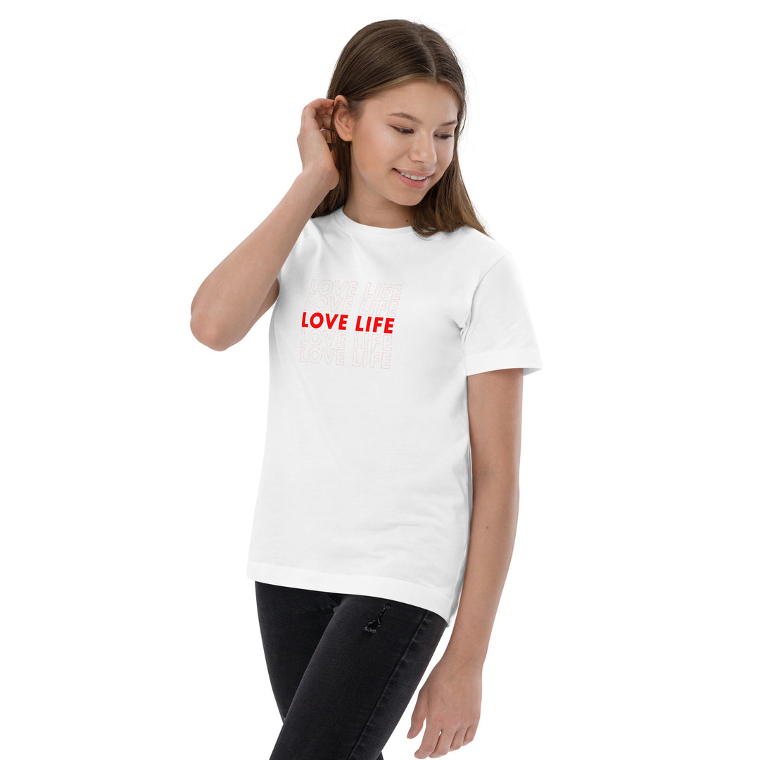 Girls Love Life jersey t-shirt