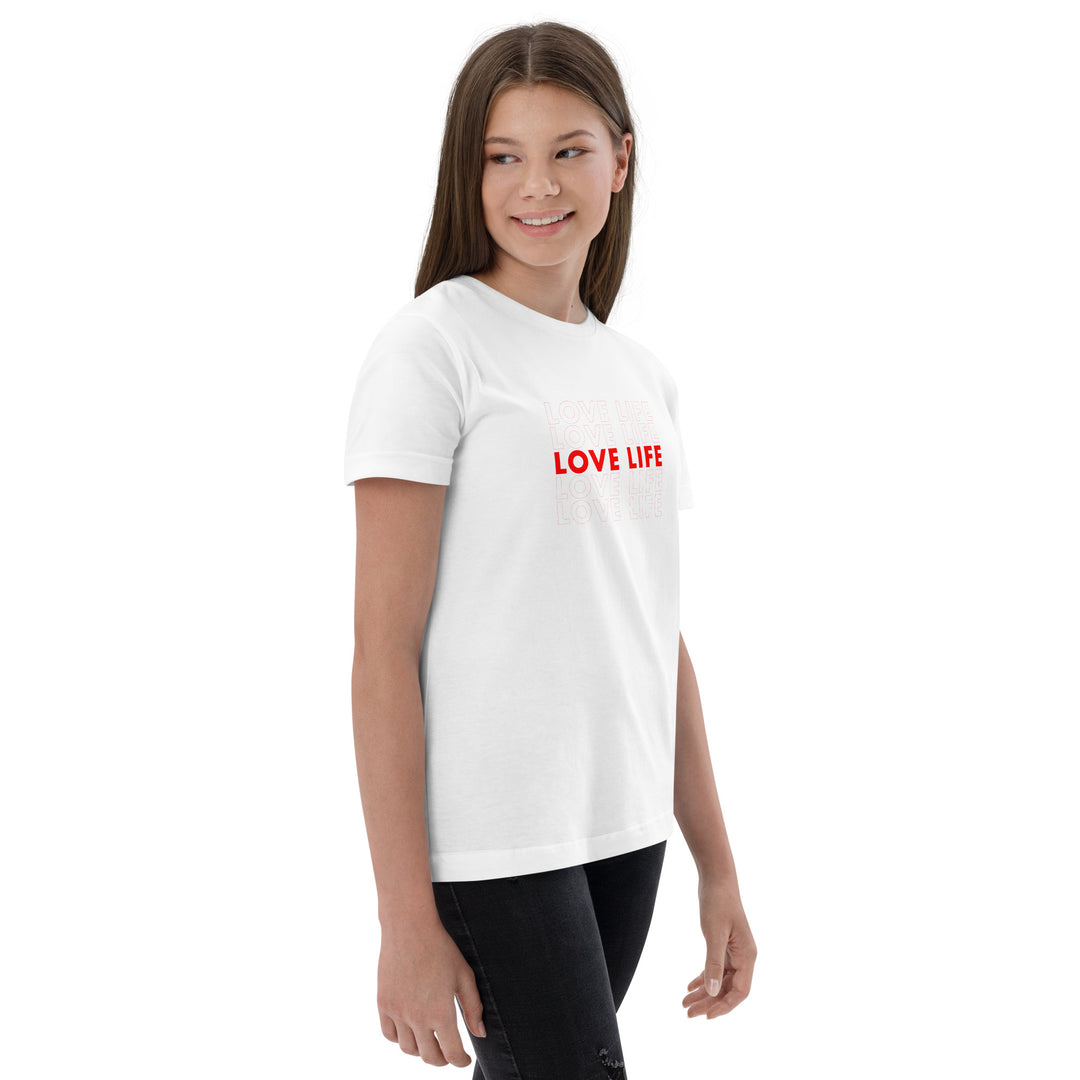 Girls Love Life jersey t-shirt