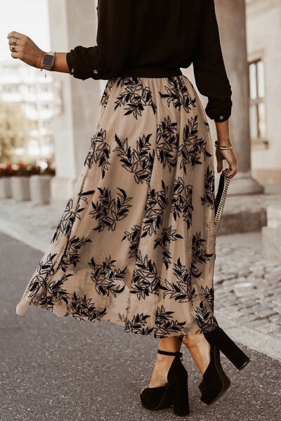 High Waist Maxi Skirt