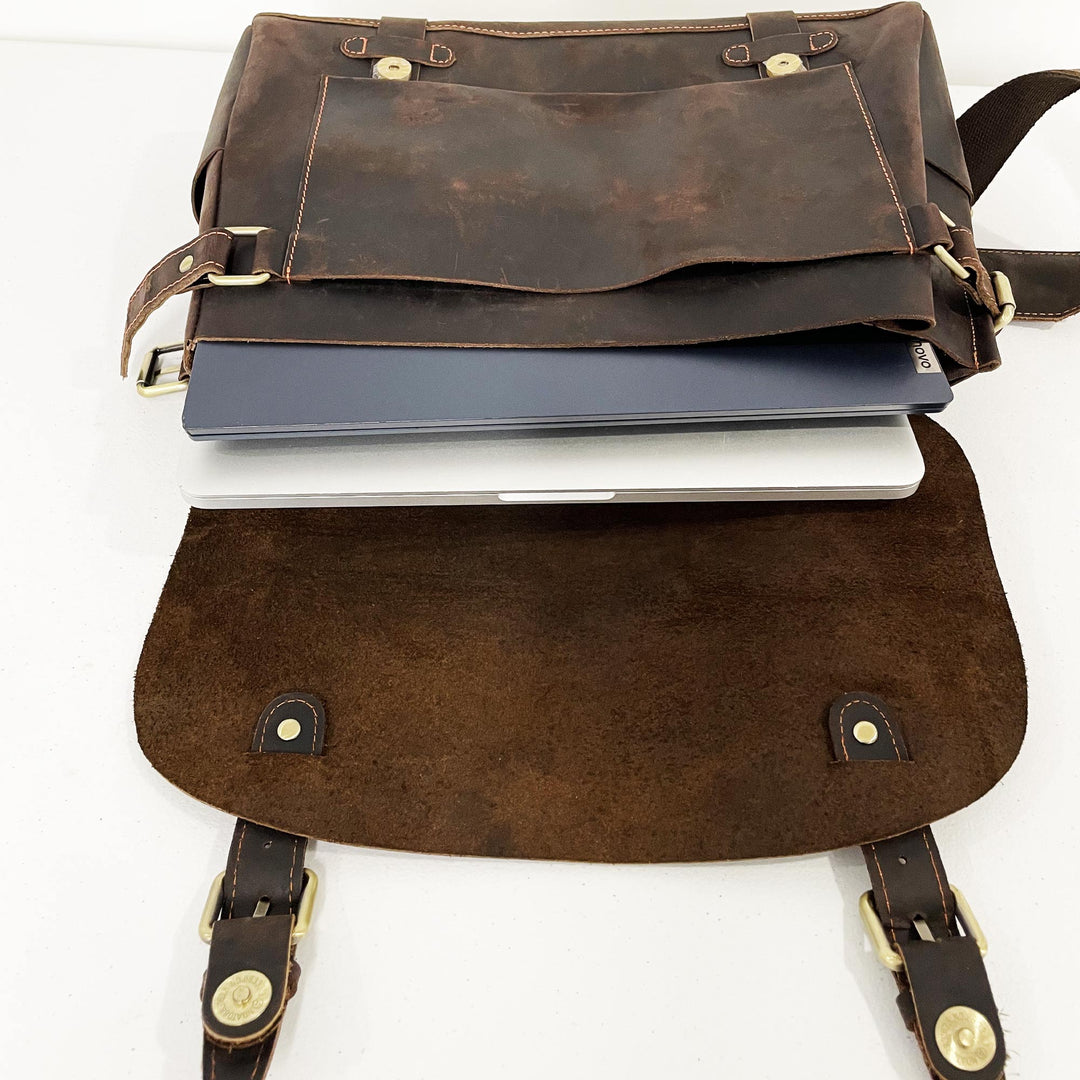 Genuine Italian Leather Briefcase