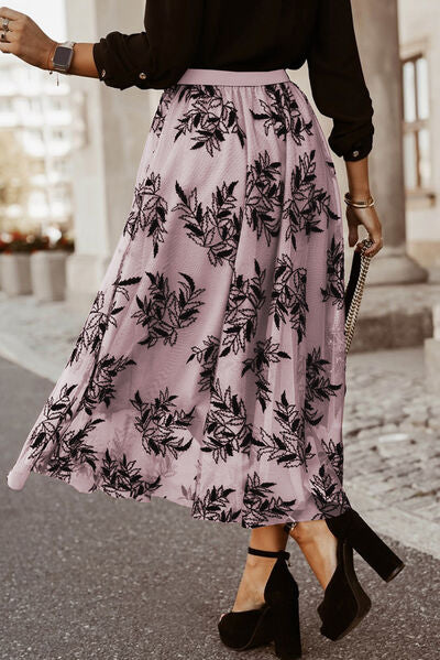 High Waist Maxi Skirt