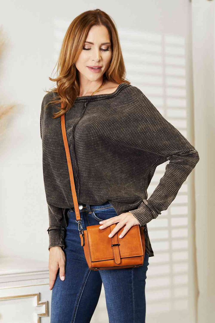 PU Leather Crossbody Bag