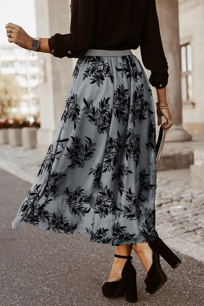 High Waist Maxi Skirt