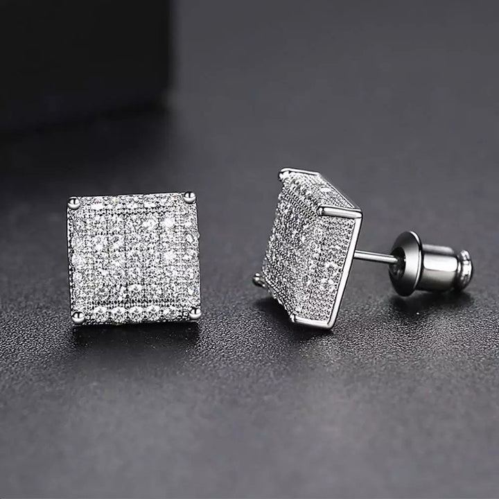 Unisex Square Earrings