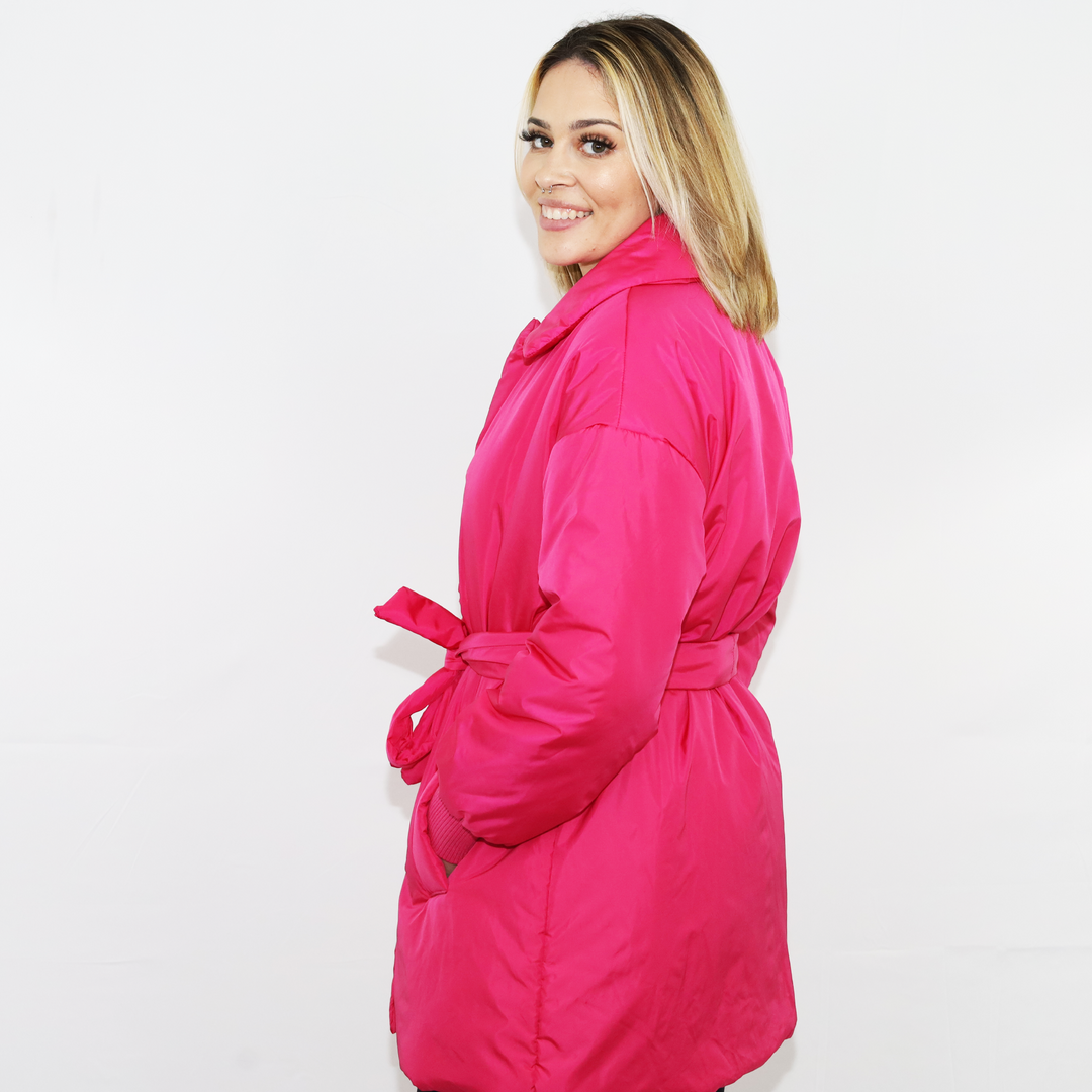 OE BELTED Pillow Jacket