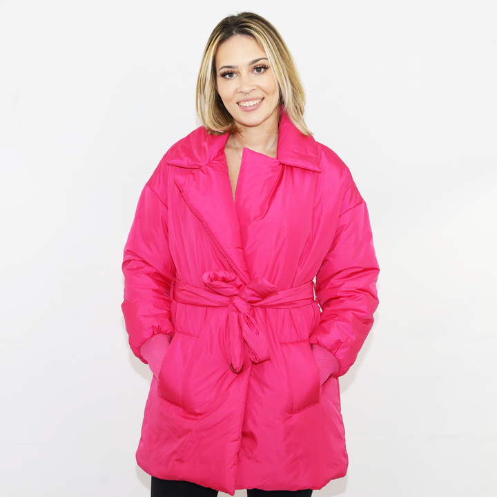 OE BELTED Pillow Jacket