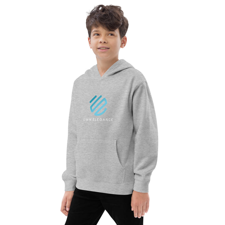 Kids logo fleece hoodie