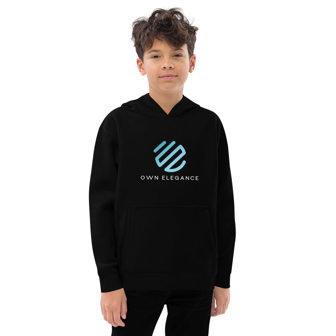 Kids logo fleece hoodie