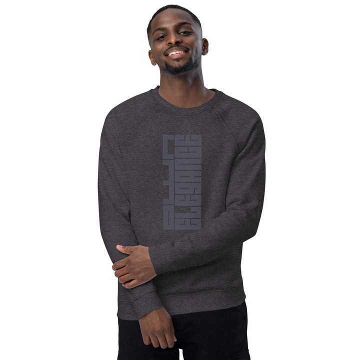 Men organic raglan sweatshirt