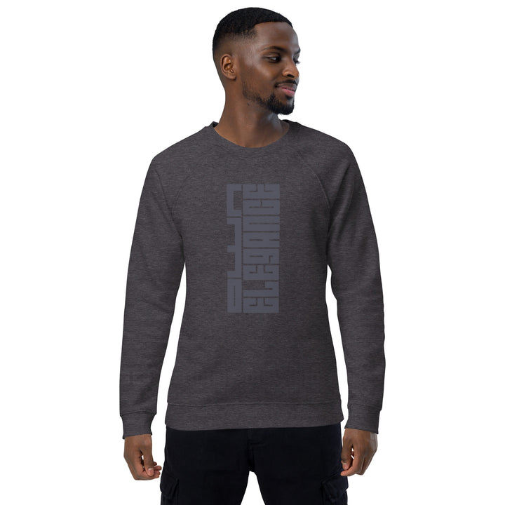 Men organic raglan sweatshirt