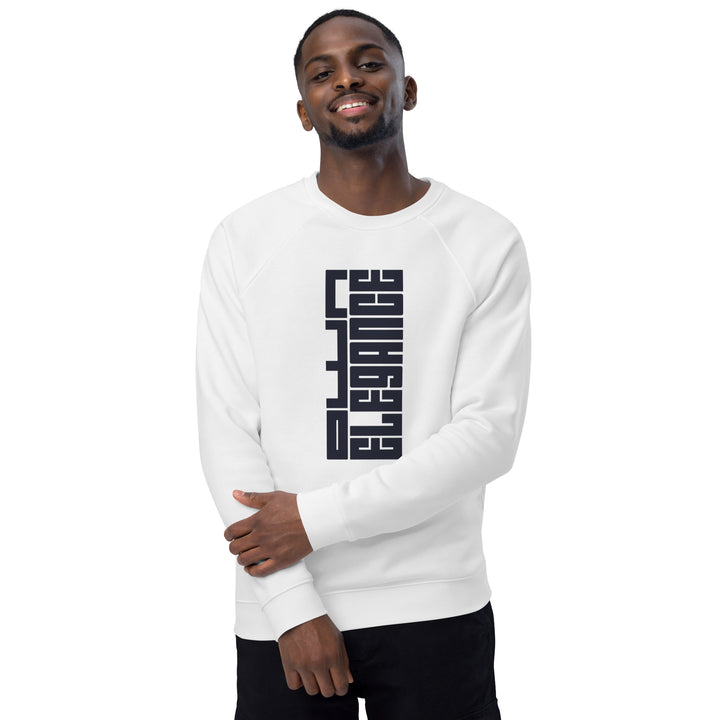 Men organic raglan sweatshirt