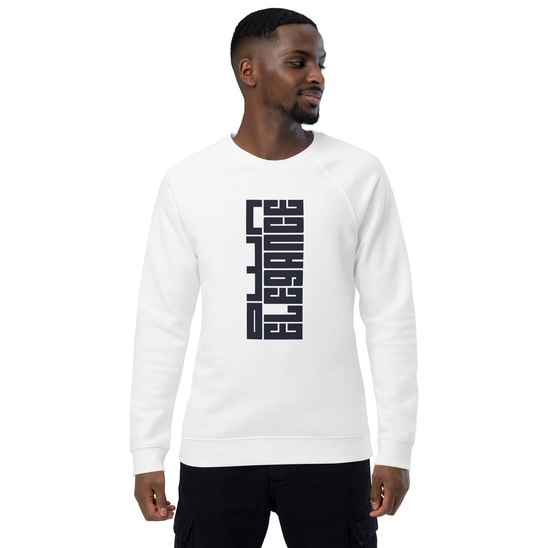 Men organic raglan sweatshirt