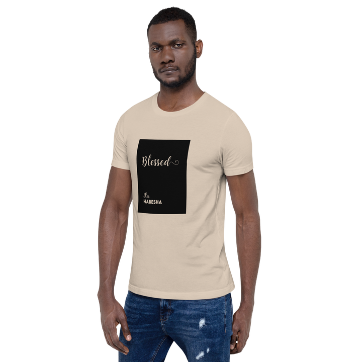 BLESSED I'M HABESHA SOFT COTTON T-SHIRT